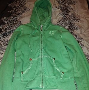 True Religion zipup hoodie